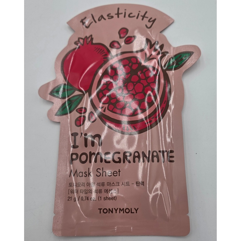TONYMOLY I'm Real Sheet Mask Set Makgeolli Pomegranate Rice 3 Pack K-Beauty - Picture 4 of 8